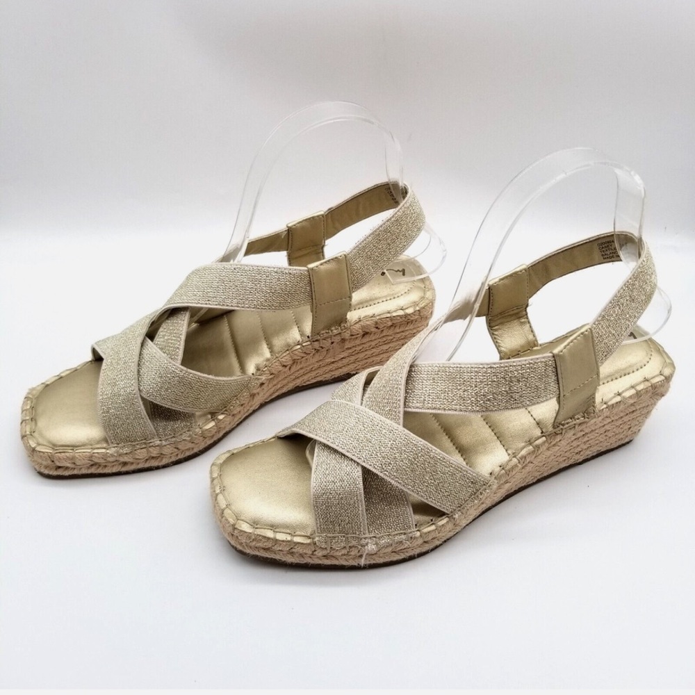 New w/o Box- Me To Women Casey Strappy Espadrille Sandals Size 9M